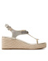 MICHAEL Michael Kors Espadrilky Laney Thong 40T0LAMS1M Zlatá - Pepit.cz