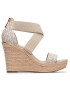 MICHAEL Michael Kors Espadrilky Prue Wedge 40S0PRMS2B Béžová - Pepit.cz