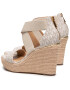 MICHAEL Michael Kors Espadrilky Prue Wedge 40S0PRMS2B Béžová - Pepit.cz