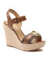 MICHAEL Michael Kors Espadrilky Rory Wedge 40R3ROHS2L Hnědá - Pepit.cz