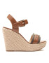 MICHAEL Michael Kors Espadrilky Rory Wedge 40R3ROHS2L Hnědá - Pepit.cz