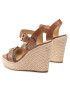 MICHAEL Michael Kors Espadrilky Rory Wedge 40R3ROHS2L Hnědá - Pepit.cz