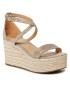 MICHAEL Michael Kors Espadrilky Serena Wedge 40S2SEMS1D Zlatá - Pepit.cz