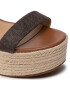 MICHAEL Michael Kors Espadrilky Serena Wedge Espadrille 40S2SEMS1B Hnědá - Pepit.cz