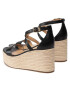 MICHAEL Michael Kors Espadrilky Serena Wedge Espadrille 40S2SEMS1L Černá - Pepit.cz