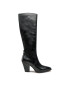 MICHAEL Michael Kors Kozačky Dover Heeled Boot 40F2DOHB5L Černá - Pepit.cz