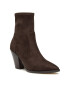 MICHAEL Michael Kors Polokozačky Dover Heeled Bootie 40F3DOHE5S Hnědá - Pepit.cz