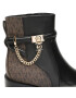 MICHAEL Michael Kors Polokozačky Hamilton Flat Bootie 40F3HAME6L Černá - Pepit.cz