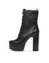 MICHAEL Michael Kors Polokozačky Natasha Lace Up Bootie 40F3NAME6L Černá - Pepit.cz