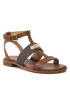 MICHAEL Michael Kors Sandály Darcy Sandal 40S3DCFS4B Hnědá - Pepit.cz