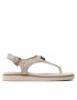 MICHAEL Michael Kors Sandály Jilly Flat Sandal 40S2JLFAAB Écru - Pepit.cz