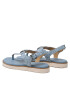 MICHAEL Michael Kors Sandály Jilly Flat Sandal 40S2JLFAAB Modrá - Pepit.cz