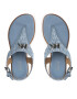 MICHAEL Michael Kors Sandály Jilly Flat Sandal 40S2JLFAAB Modrá - Pepit.cz