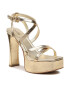 MICHAEL Michael Kors Sandály Paola Platform Sandal 40S3PLHS1M Zlatá - Pepit.cz