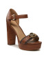 MICHAEL Michael Kors Sandály Rory Platform Sandal 40S3ROHS3L Hnědá - Pepit.cz