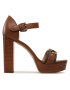 MICHAEL Michael Kors Sandály Rory Platform Sandal 40S3ROHS3L Hnědá - Pepit.cz