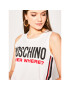 MOSCHINO Underwear & Swim Každodenní šaty A4020 9003 Bílá Regular Fit - Pepit.cz