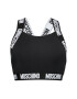 MOSCHINO Underwear & Swim Podprsenkový top 6804 9025 Černá - Pepit.cz