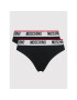 MOSCHINO Underwear & Swim Sada 2 kusů brazilských kalhotek 4745 9003 Černá - Pepit.cz