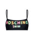 MOSCHINO Underwear & Swim Vrchní část bikin A5723 5211 Černá - Pepit.cz