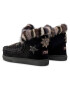 Mou Boty Eskimo Sneaker Star Patch&Mink FW111006A Černá - Pepit.cz