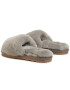 Mou Nazouváky Sheepskin Fur Slide Slipper FW161001L Šedá - Pepit.cz