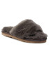 Mou Nazouváky Sheepskin Fur Slide Slipper FW161001L Šedá - Pepit.cz