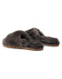 Mou Nazouváky Sheepskin Fur Slide Slipper FW161001L Šedá - Pepit.cz