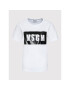 MSGM T-Shirt 2000MDM520 200002 Bílá Regular Fit - Pepit.cz