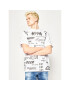 MSGM T-Shirt 2840MM101 207098 Bílá Regular Fit - Pepit.cz