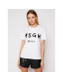 MSGM T-Shirt 3041MDM60 217298 Bílá Regular Fit - Pepit.cz