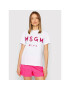 MSGM T-Shirt 3241MDM510 227298 Bílá Regular Fit - Pepit.cz