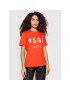 MSGM T-Shirt 3241MDM510 227298 Červená Regular Fit - Pepit.cz