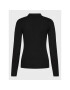 NA-KD Svetr Pique Collar 1100-006091-0002-003 Černá Slim Fit - Pepit.cz