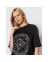 NA-KD T-Shirt Zodiac 1100-005618-8309-003 Černá Relaxed Fit - Pepit.cz