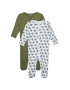 NAME IT Souprava 2 kusů dupaček Nightsuit 13189127 Zelená Regular Fit - Pepit.cz