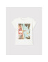 NAME IT T-Shirt 13202819 Bílá Regular Fit - Pepit.cz