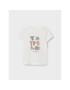 NAME IT T-Shirt 13203205 Bílá Regular Fit - Pepit.cz