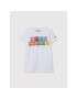 NAME IT T-Shirt 13205320 Bílá Regular Fit - Pepit.cz