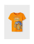 NAME IT T-Shirt 13213252 Oranžová Regular Fit - Pepit.cz