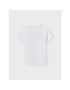 NAME IT T-Shirt 13215788 Bílá Regular Fit - Pepit.cz