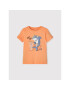 NAME IT T-Shirt Fritz Ss 13200922 Oranžová Regular Fit - Pepit.cz