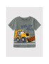 NAME IT T-Shirt JCB 13203569 Zelená Regular Fit - Pepit.cz