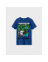 NAME IT T-Shirt MINECRAFT 13208247 Modrá Regular Fit - Pepit.cz