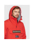 Napapijri Bunda anorak Rainforest Winter 3 NP0A4GMC Červená Regular Fit - Pepit.cz