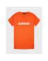 Napapijri T-Shirt S-Box NP0A4G4P D Oranžová Regular Fit - Pepit.cz