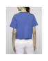 Napapijri T-Shirt Sait Cropped N0YINT Modrá Oversize - Pepit.cz