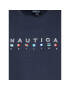 Nautica T-Shirt Noah N1G00403 Tmavomodrá Regular Fit - Pepit.cz