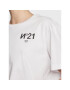 N°21 T-Shirt 23E N2M0 F051 6331 Bílá Regular Fit - Pepit.cz