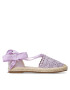 Nelli Blu Espadrilky CSK1576-04 Fialová - Pepit.cz